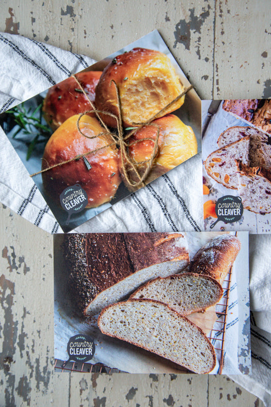 Homemade Home Bread Recipe Cards