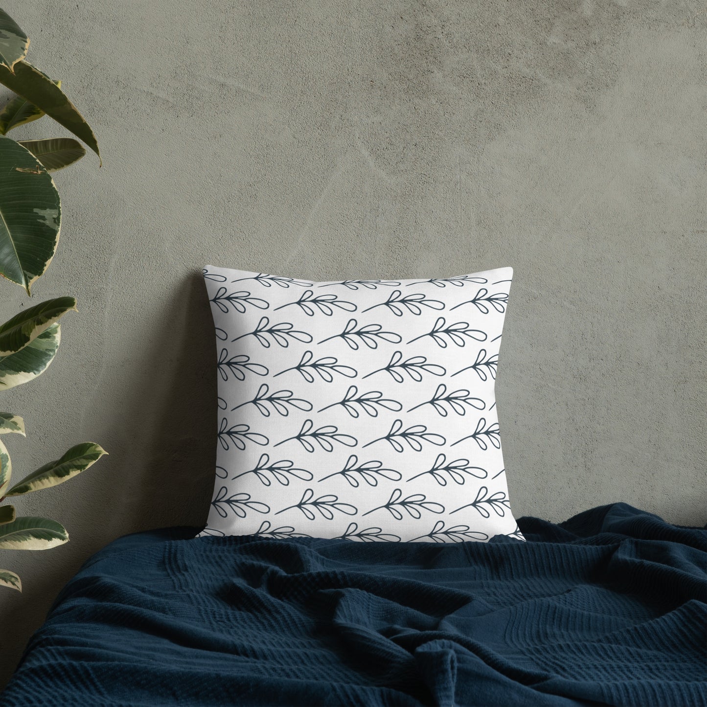 Homemade Home Leaf Premium Pillow