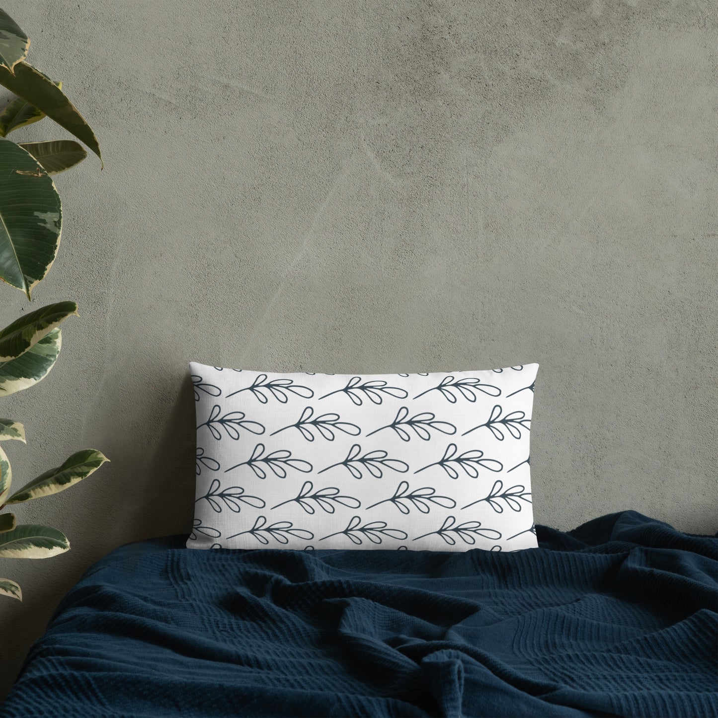 Homemade Home Leaf Premium Pillow