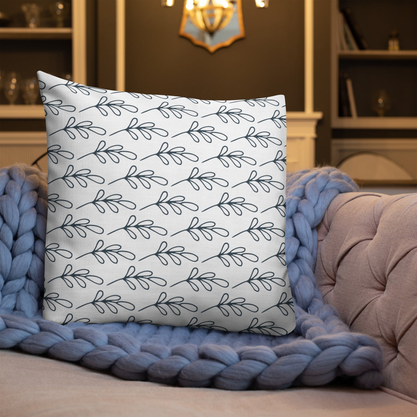 Homemade Home Leaf Premium Pillow