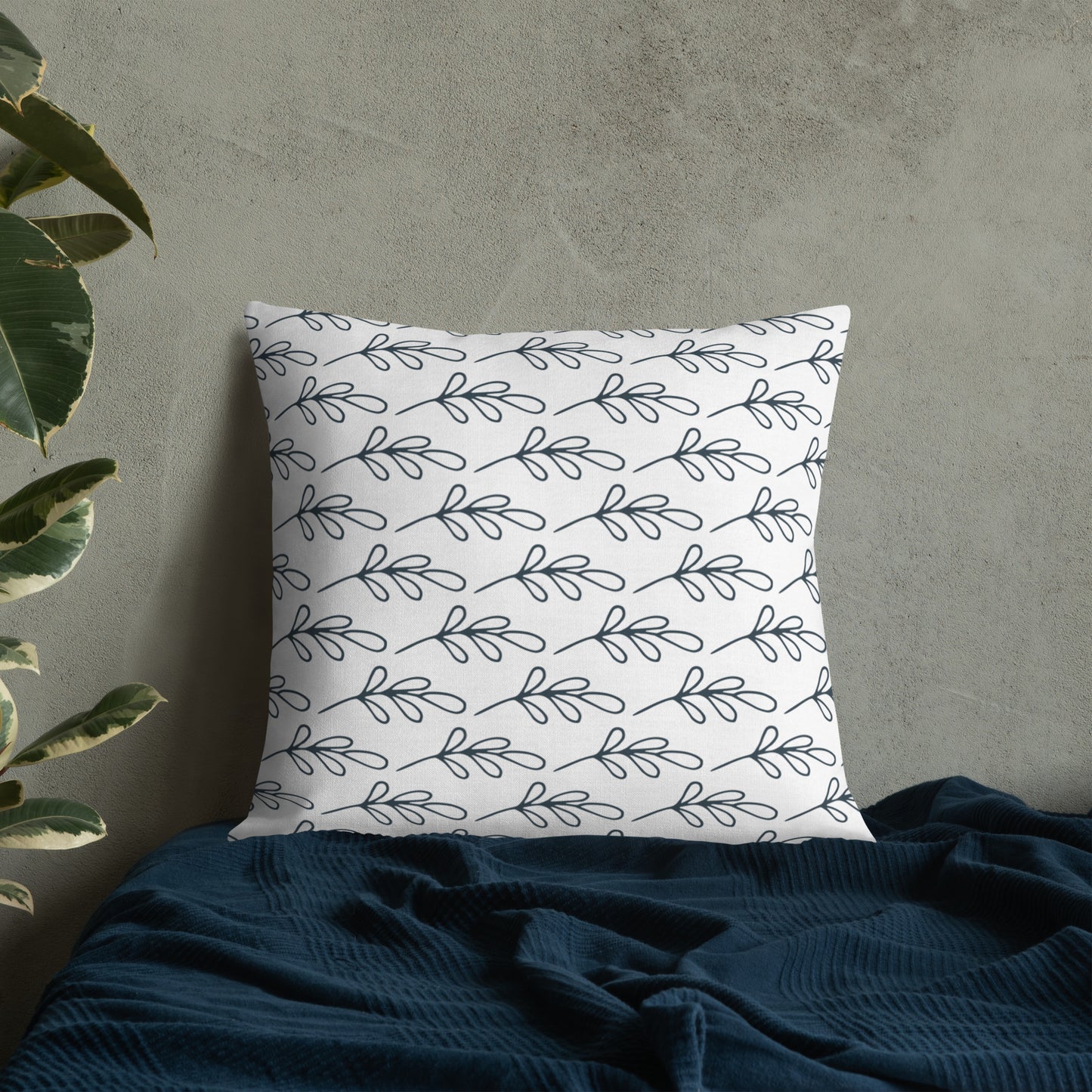 Homemade Home Leaf Premium Pillow