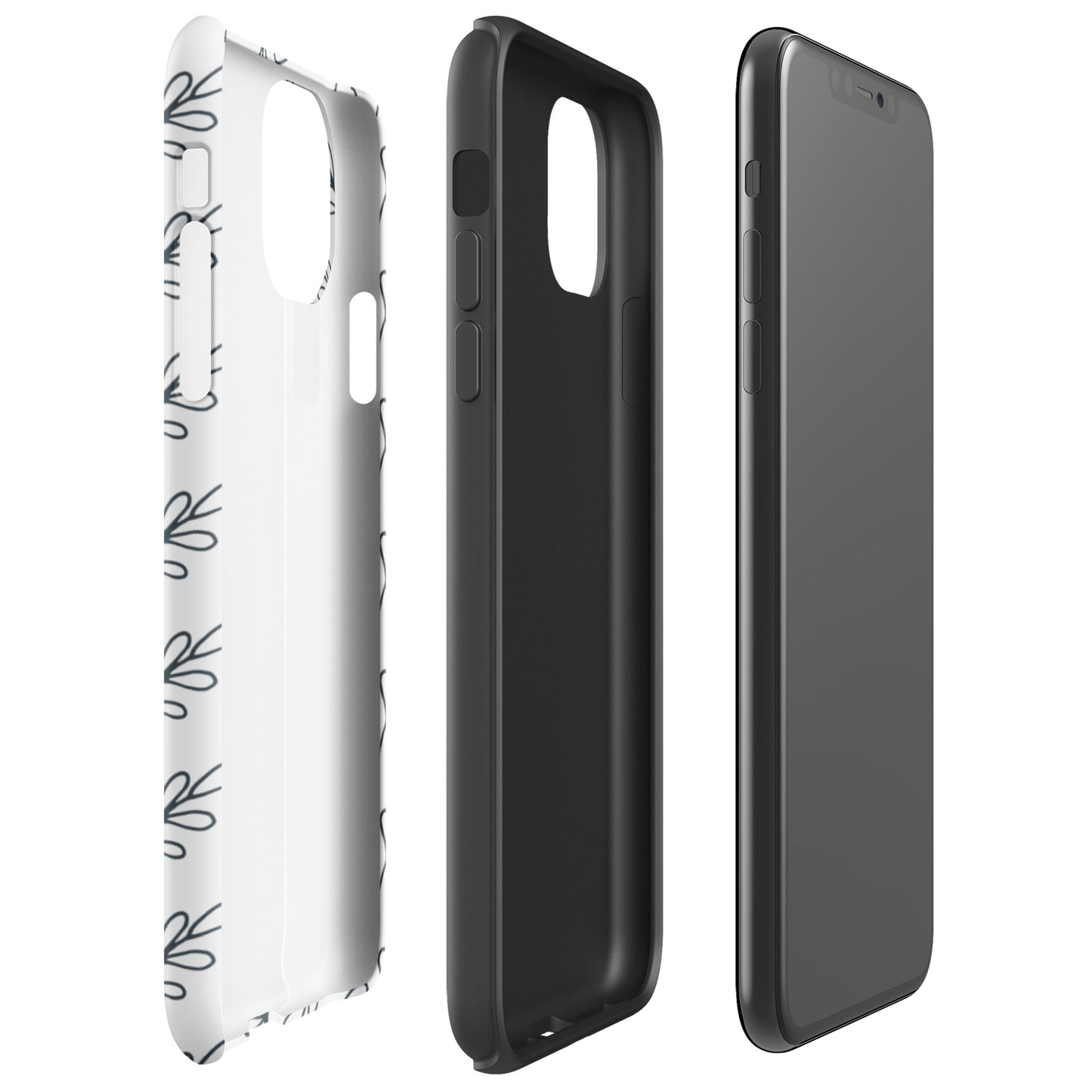 Homemade Home Leaf Tough iPhone Case